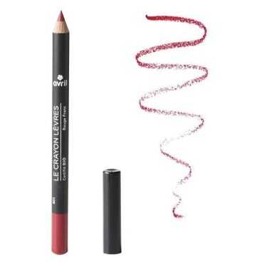 Crayon contour des lèvres Rouge Franc certifié Bio - Avril - Cercledebene.com