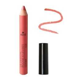 Crayon Rouge à lèvres Corail certifié Bio-Avril