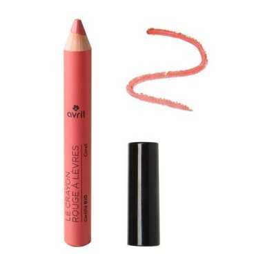 Crayon Rouge à lèvres Corail certifié Bio-Avril - Cercledebene.com