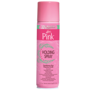 Spray de maintient à la vitamine E et B5  Holding Spray Luster's Pink - Cercledebene.com