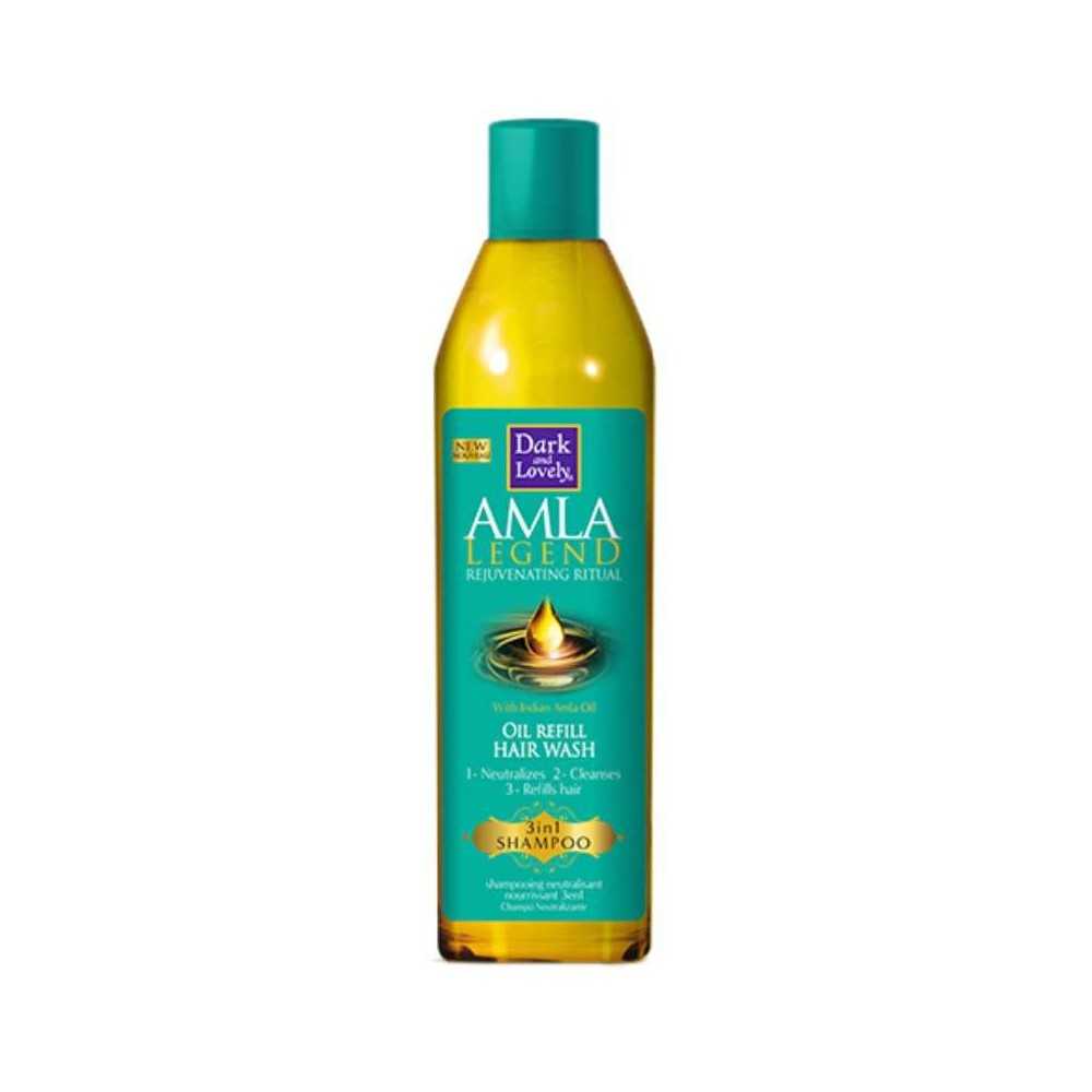 Shampoing neutralisant 3 en 1 Oil Refill Hair Wash Dark and Lovely AMLA Legend