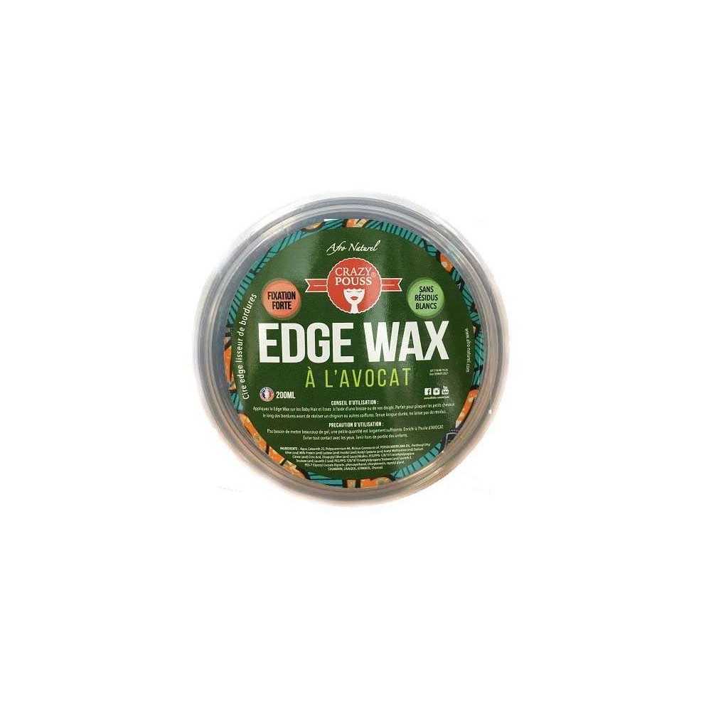 Gel Edge Wax Avocat Crazy Pouss AFRO NATUREL 200 ml
