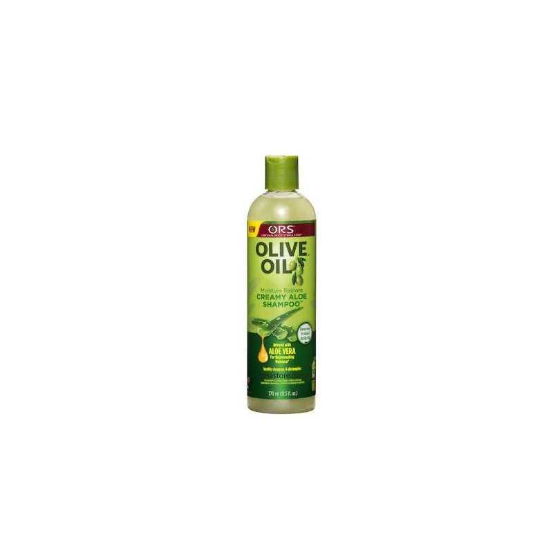 Shampoing crème à l'Aoe Vera et huile d'Olive  Organic racine stimulateur  370 ml - Cercledebene.com
