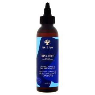 Huile Anti-Pelliculaire AS I AM DRY and ITCH Olive et arbre à thé 120ml