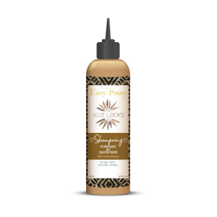 Purifying shampoo with black soap Aloe Locks EASY POUSS 250ml