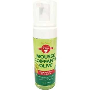 Mousse coiffante olive activateur de boucles Crazy Pouss 150 ml