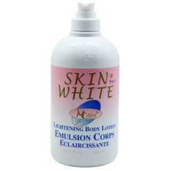 Skin White Lotion Emulsion Eclaircissante pour la peau 500ml - Cercledebene.com