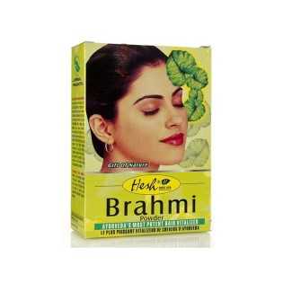 Poudre Brahmi bacopa monnieri Hesh renforce le cuir chevelu 100g - Cercledebene.com