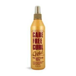 Spray pour boucles gold - hair and scalp spray - SoftSheen-Carson Care Free Curl - Cercledebene.com