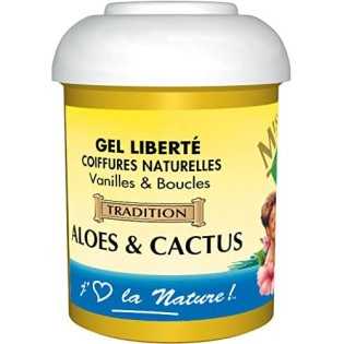 Miss antilles international Gel Liberté coiffure naturelles aloes et cactus 125g