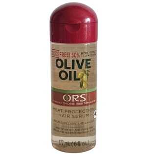 Serum Capillaire protecteur de chaleur - Olive Oil Heat Protection Hair Serum  Organic Root Stimulator 177ml - Cercledebene.com