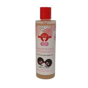 Shampoing hydratant Kids à l'huile de nigelle Crazy Pouss Afro Naturel 250ml - Cercledebene.com
