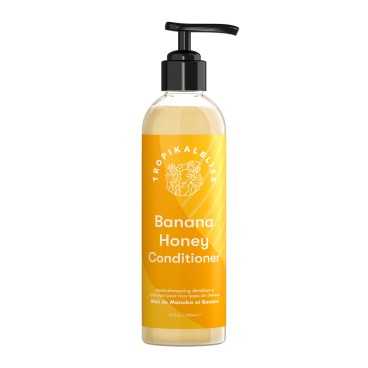 apres-shampoing demelant et hydratant - Banana Honey Conditioner- Tropikalbliss -  300ml - Cercledebene.com