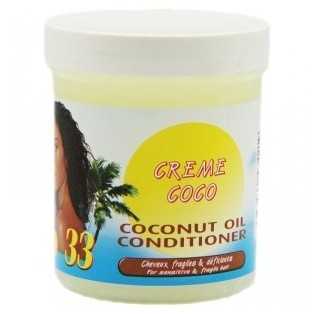 BIO 33 Crème Traitement Coco pour cheveux fragiles et déficients