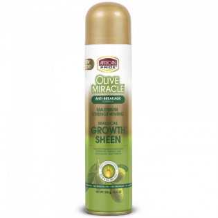 SPRAY OLIVE MIRACLE MAGIC GROWTH SHEEN  AFRICAN PRIDE 226 G - Cercledebene.com