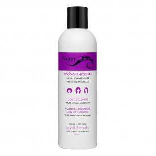 Après-shampoing  à l’hydrolat de coton et à l’aloe vera Nappy Queen 250 ml - Cercledebene.com