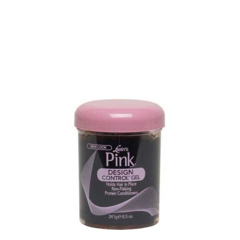 Gel coiffant Desing Control Luster's Pink pour cheveux crépus 241 g - Cercledebene.com