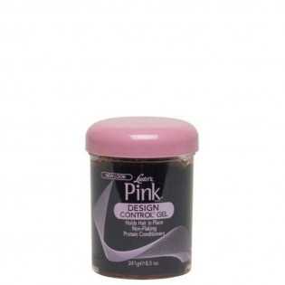 Gel coiffant Desing Control Luster's Pink pour cheveux crépus 241 g - Cercledebene.com