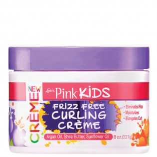 Crème de frisage sans frisottis Frizz Free Curling Crème Luster's pink Kids 227g - Cercledebene.com
