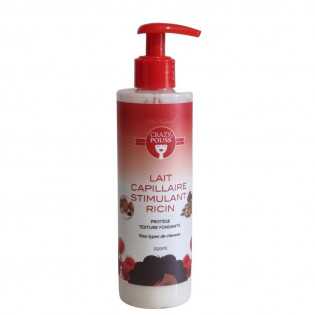 Stimulating castor oil hair milk crazy afro natural 250 ml