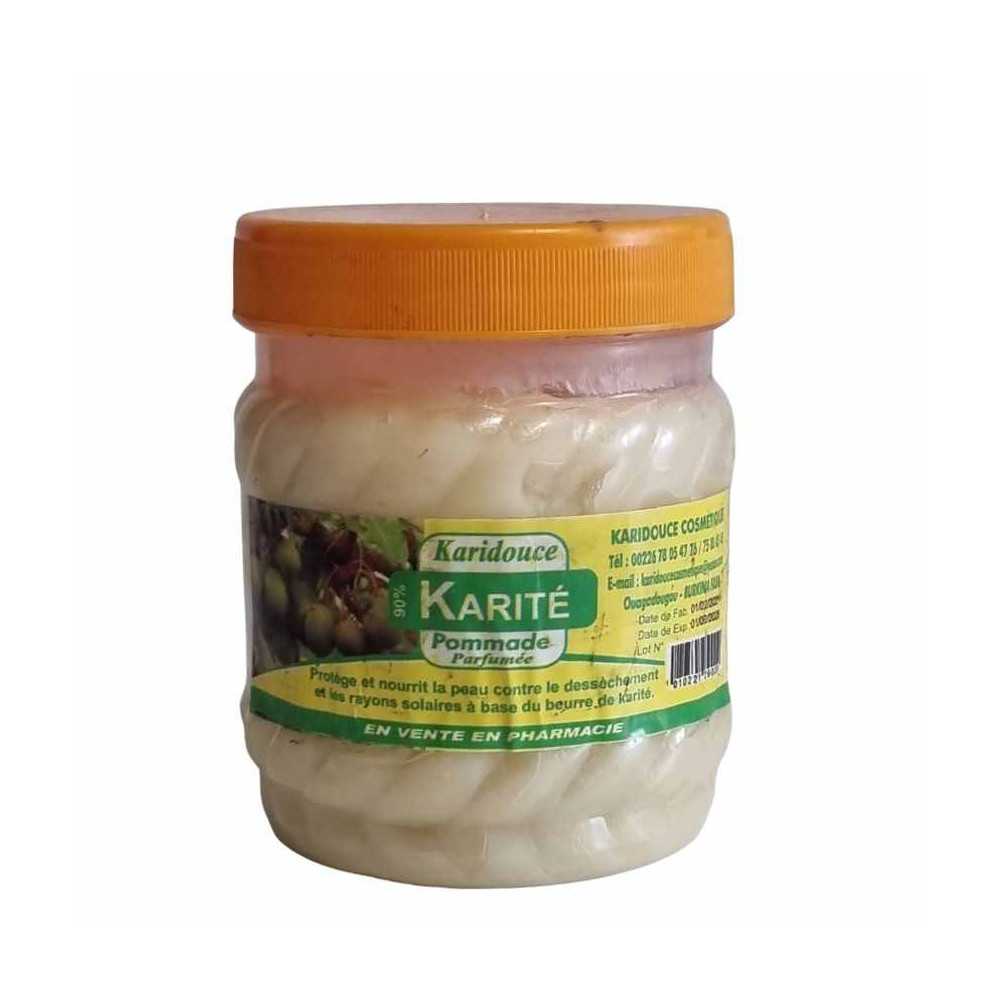 Karidouce Pommade au beurre de karité 90% pure 304 G - Cercledebene.com