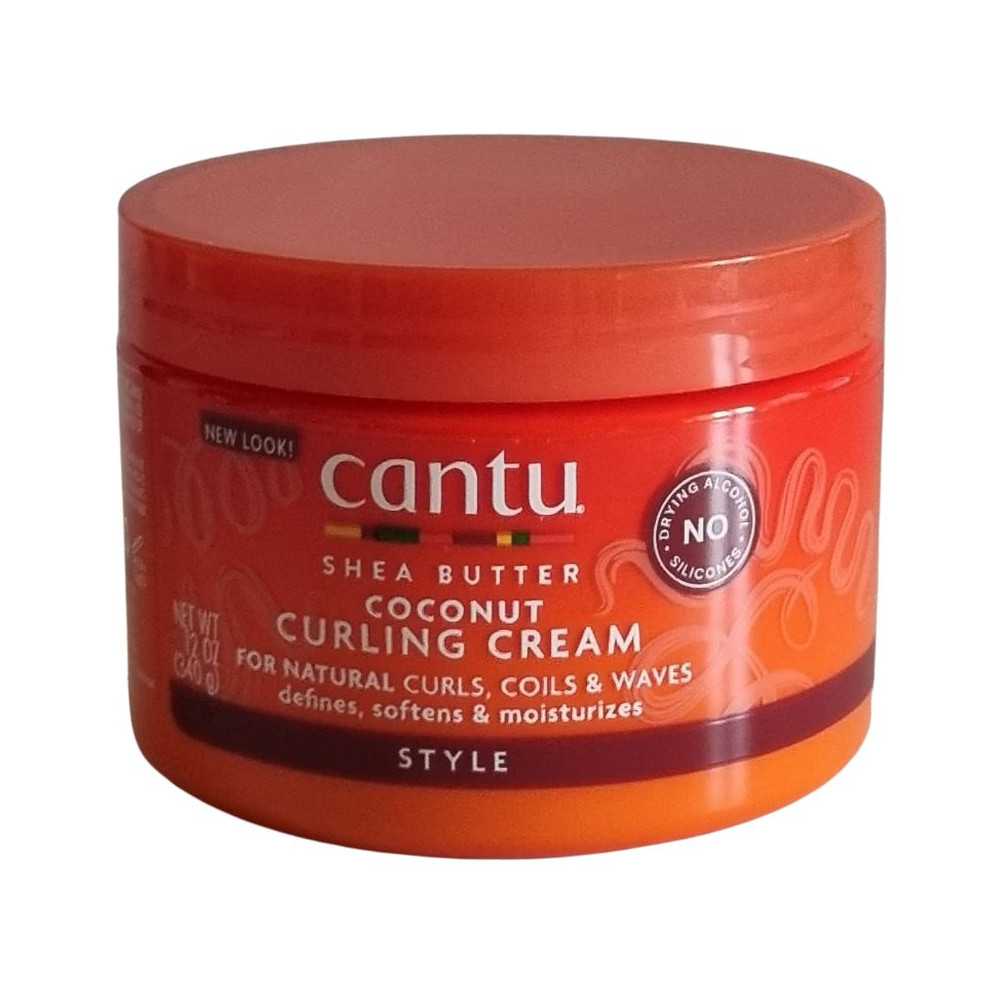 CANTU COCONUT SHEA BUTTER NATURAL HAIR CURLING CREAM 340g