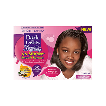 Dark and Lovely ,No-Mistake ® Relaxer lisse Aucune erreur ® Nourrissant No-Lye Creme Relaxer