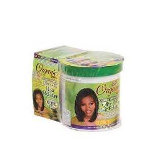 Organics Huile d'olive bio conditionné Relaxer cheveux