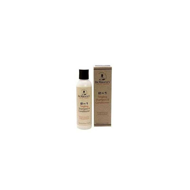 Dr Miracle's  Shampoing 2 en 1 Anti-pelliculaire (177,6ml)