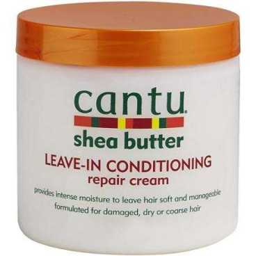 Crème revitalisante au beurre de Karité pour les soins cheveux secs et cassants-Cantu Shea Butter