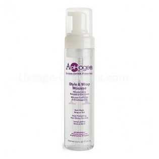Aphogee Style and Wrap Mousse  251ml - Cercledebene.com