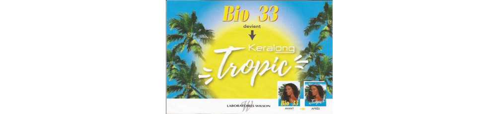 BIO 33 devient Keralong Tropic pour cheveux naturels et frisés