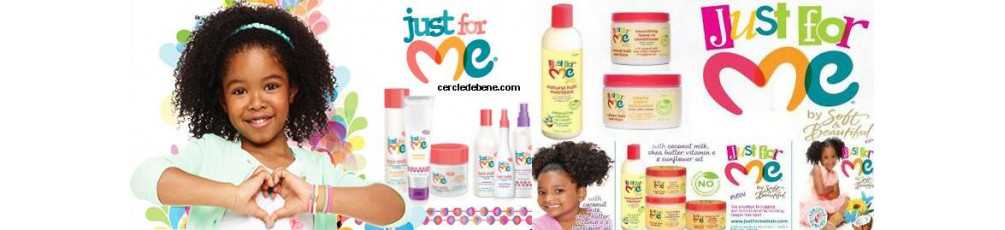 Just For Me produits capillaires pour enfants aux cheveux crépus frisés ou bouclés