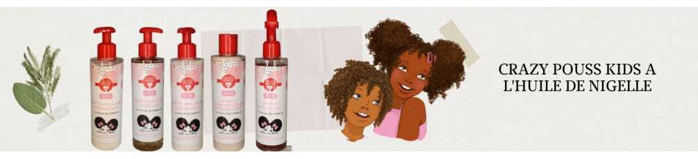 Crazy Pouss Kids Afro Naturel soin capillaire pour cheveux des enfants