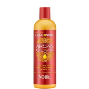 Shampoing Hydratation et Brillance à l'huile d'Argan CREME OF NATURE 354 ml