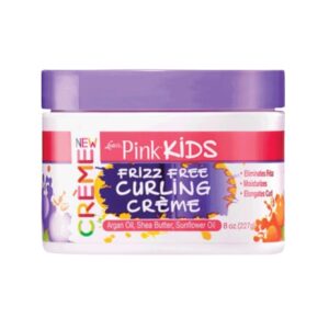 Crème de frisage sans frisottis Frizz Free Curling Crème Luster's pink Kids 227g