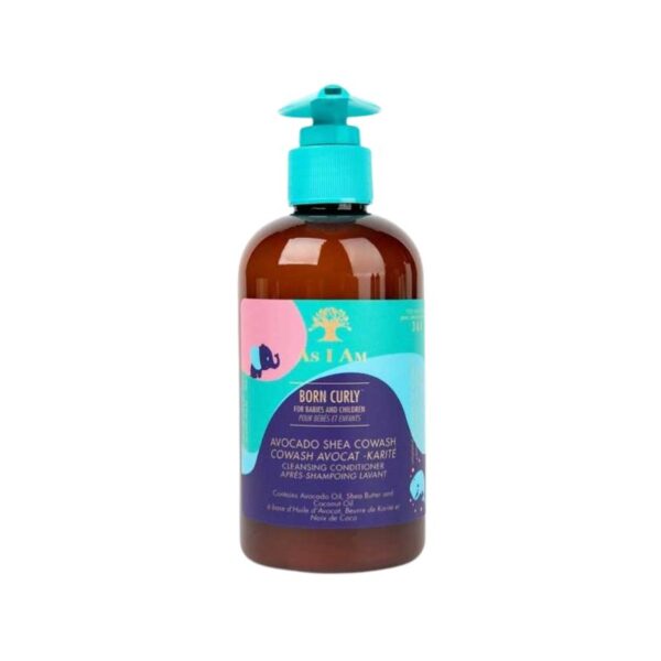 CONDITIONNEUR NETTOYANT AVOCAT KARITÉ BORN CURLY As I AM POUR ENFANTS