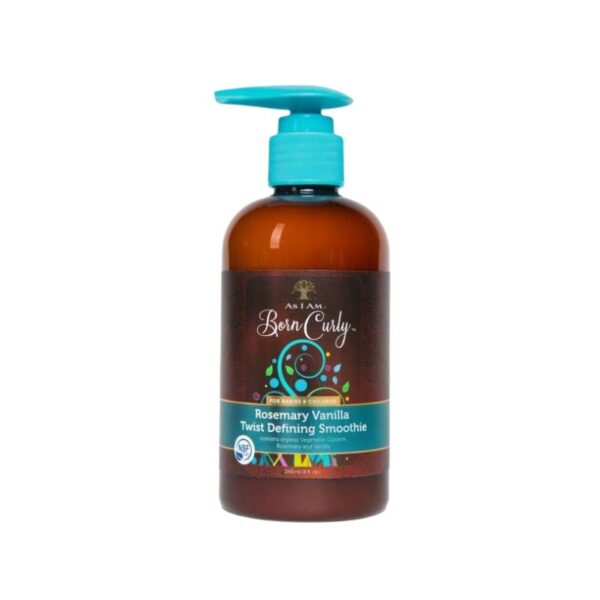 Crème Définissante de Boucles pour enfants (Rosemary Vanilla Twist Defining Smoothie) Born Curly As I AM