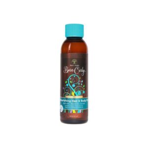 Huile nourrissante pour les cheveux et le corps des enfants (Nourishing Hair & Oil) BORN CURLY – As I AM