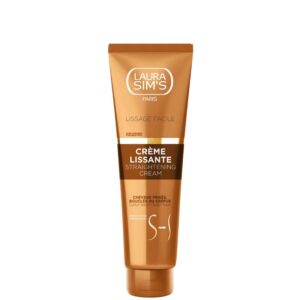 CRÈME LISSANTE THERMO PROTETRICE LISSAGE FACILE LAURA SIM'S CHEVEUX CRÉPUS BOUCLÉS FRISÉS 150ml