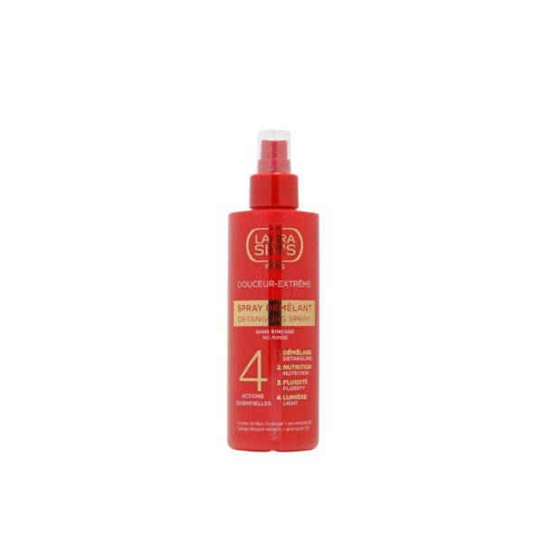 SPRAY DÉMÉLANT DOUCEUR-EXTRÈME SANS RINCAGA LAURA SIM'S 150ml