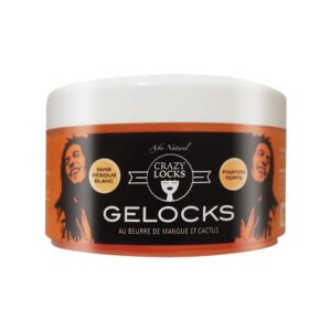 GELOCKS au Beurre De Mangue Et Cactus CRAZY LOCKS AFRO NATUREL 300ml