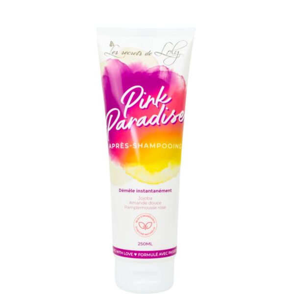Après-Shampoing Pink Paradise - Les Secrets de Loly - démêle instanément 250 ml
