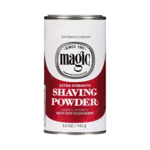 Poudre dépilatoire Magic SoftSheen-CarSon SHAVING POWDER AFRO - ROUGE Extra Fort 142G