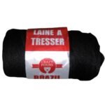 LAINE A TRESSER ACRYLIQUE 100% CRAZY POUSS - AFRO NATUREL 100g