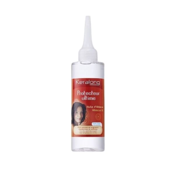 SOIN PROTECTEUR ULTIME A L'HUILE D'HIBISCUS SANS RINÇAGE - KERALONG - 100ml