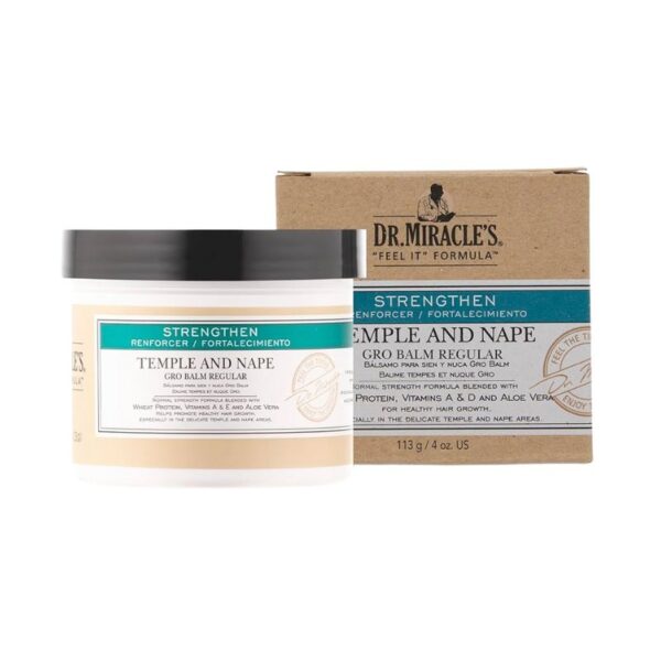 Baume temple and Nape Gro Balm Regular Dr Miracle's 113g