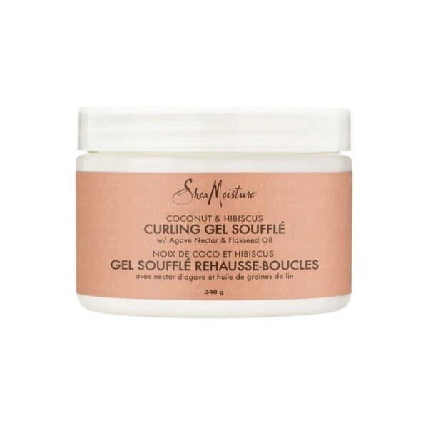 Gel soufflé coiffant pour cheveux bouclés et frisés Shea Moisture 326g