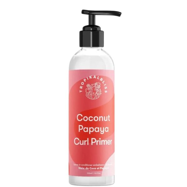 Leave-in conditioner - Coconut Papaya Curl Primer Tropikalbliss 270ml