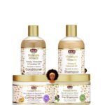 Pack hydratant et réparateur capillaire au miel et coco Moisture Miracle African Pride
